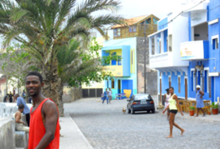 Rúa en Cabo Verde (foto FAZ)