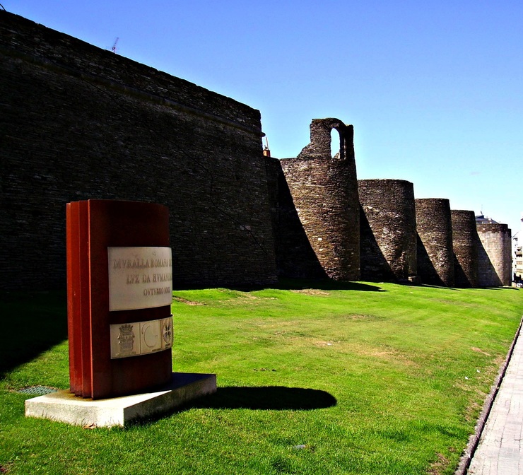 Muralla de Lugo, un ben catalogado como Patrimonio da Humanidade/ Guido Álvarez