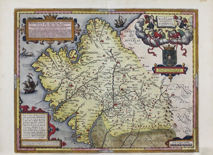 escrición do Reino de Galicia de Hernando de Ojea (1603) 
