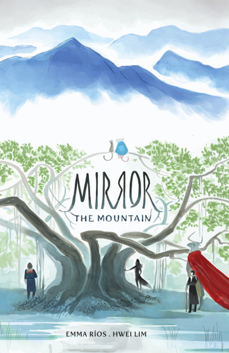 Capa do cómic Mirror. The montain de Enma Ríos