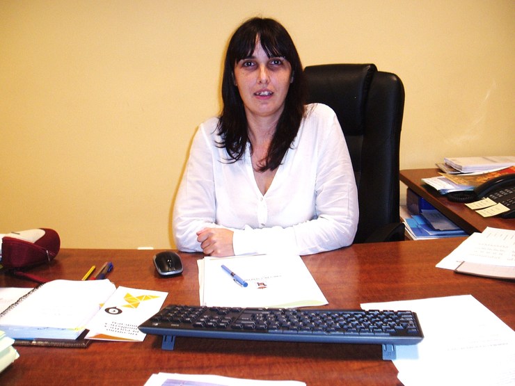 María González Albert, alcaldesa da Rúa 