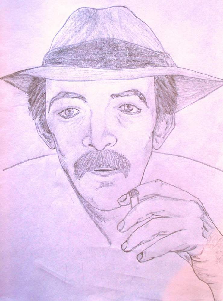 Un retrato de Roberto Vidal Bolaño da Galipedia