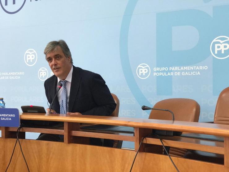 Pedro Puy, portavoz parlamentario do PPdeG 