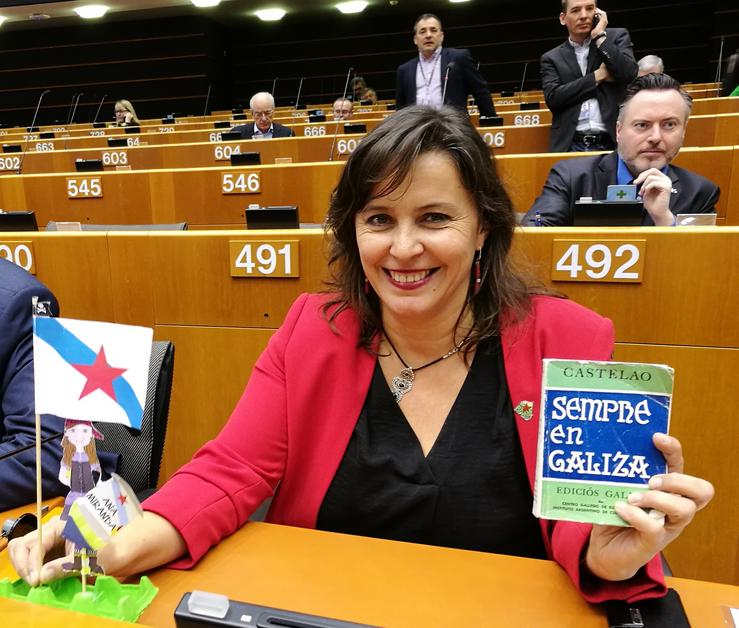 Ana Miranda (BNG), na Eurocámara / Europa Press.
