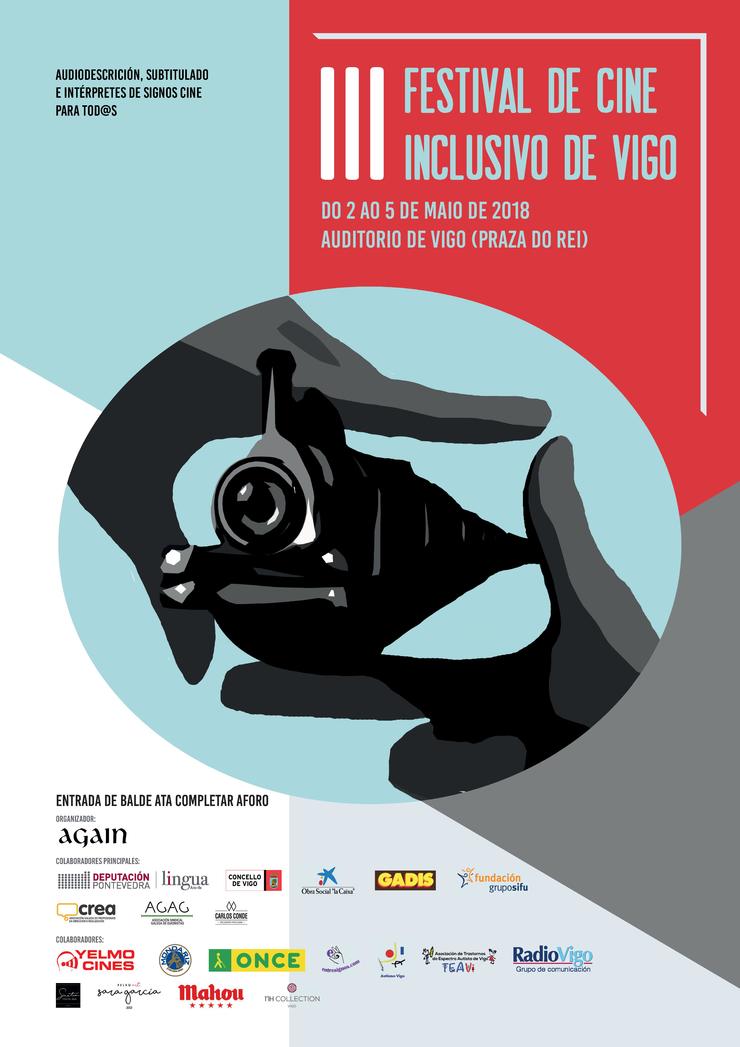 Cartel Festival Cinema Inclusivo Vigo / Festival 