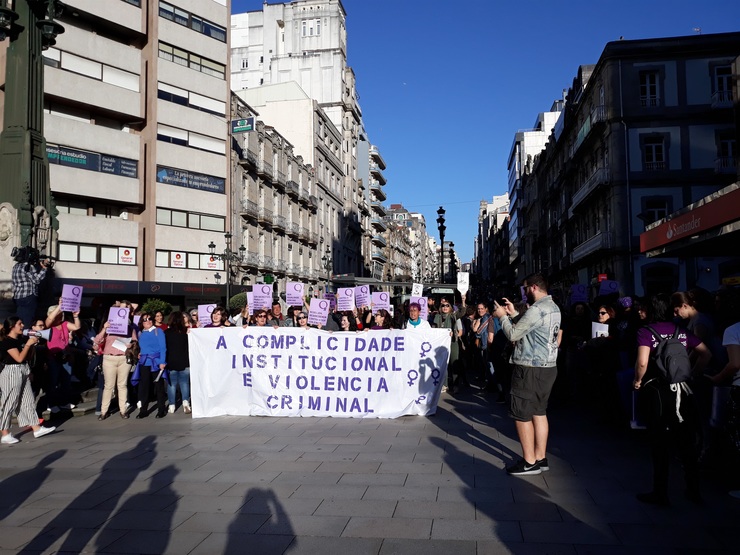 Protesta en Vigo contra a sentenza de 