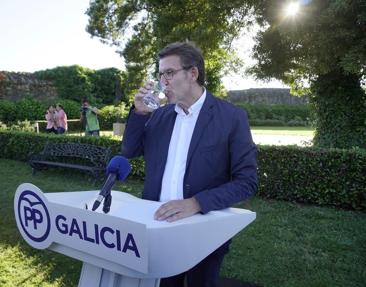 Alberto Núñez Feijóo anuncia que non será candidato a presidir o PP 