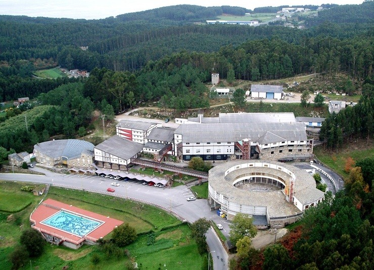 Foto aérea do complexo de Sargadelos en Cervo (Lugo). REMITIDO - Archivo
