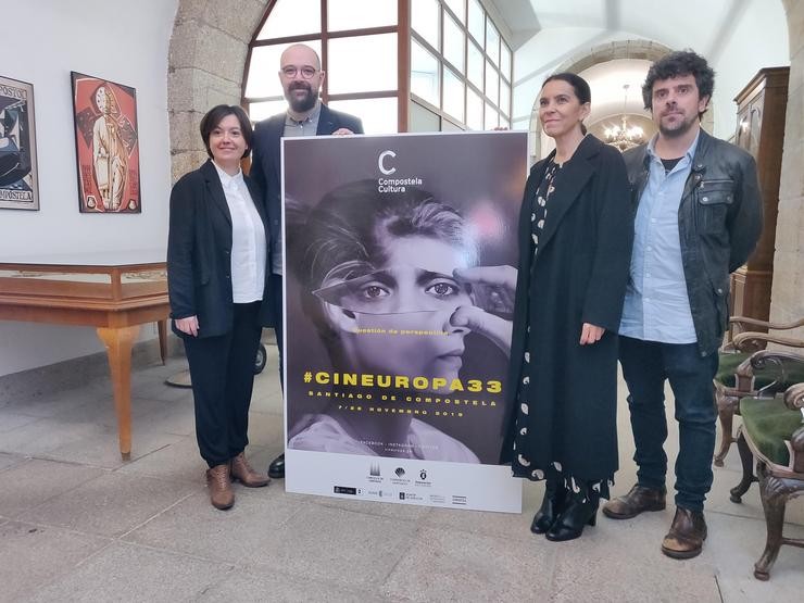 Presentación da 33 edición do festival Cineuropa de Santiago / Europa Press