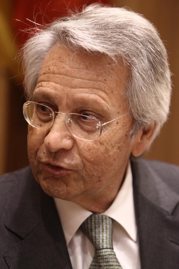 Julio Fernández Gayoso, expresidente de Novacaixagalicia. EUROPA PRESS - Arquivo 