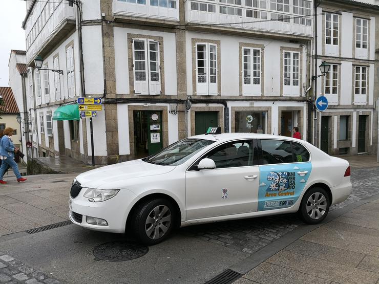 Taxi en Santiago de Compostela / Europa Press - Arquivo