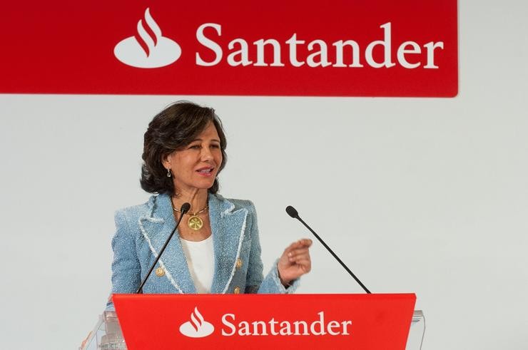 A presidenta de Banco Santander, Ana Botín, na Conferencia Internacional de Banca 2019. BANCO SANTANDER - Arquivo / Europa Press