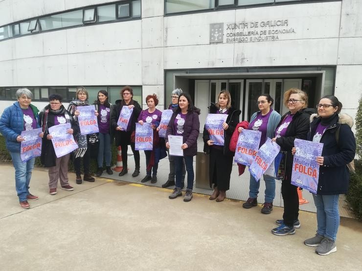 A CIG rexistra a convocatoria de Folga Xeral de Mulleres do 8M / Europa Press