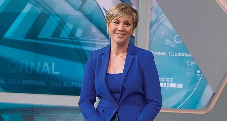 Marga Pazos, presentadora da TVG 