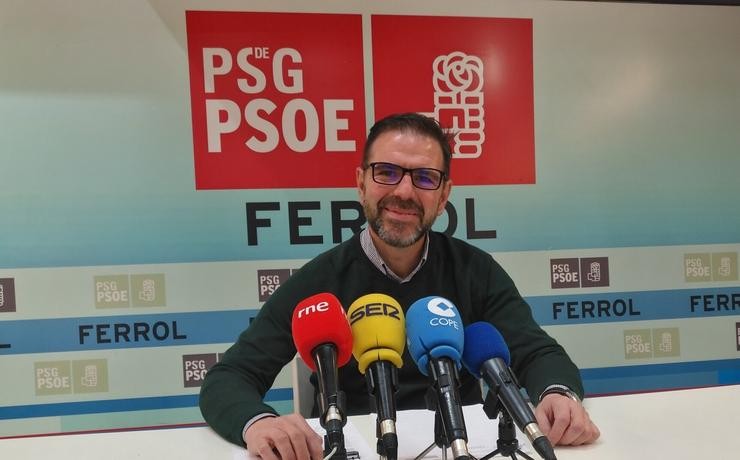 Anxo Mato do PSOE de Ferrol.. EUROPA PRESS - Arquivo 