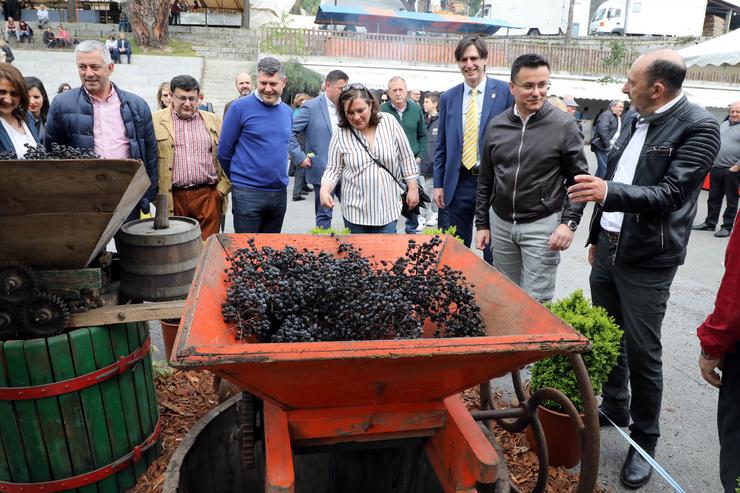 Medio Rural pon en valor os viños da Ribeira do Ulla dentro da denominación de orixe Rías Baixas. XUNTA DE GALICIA 