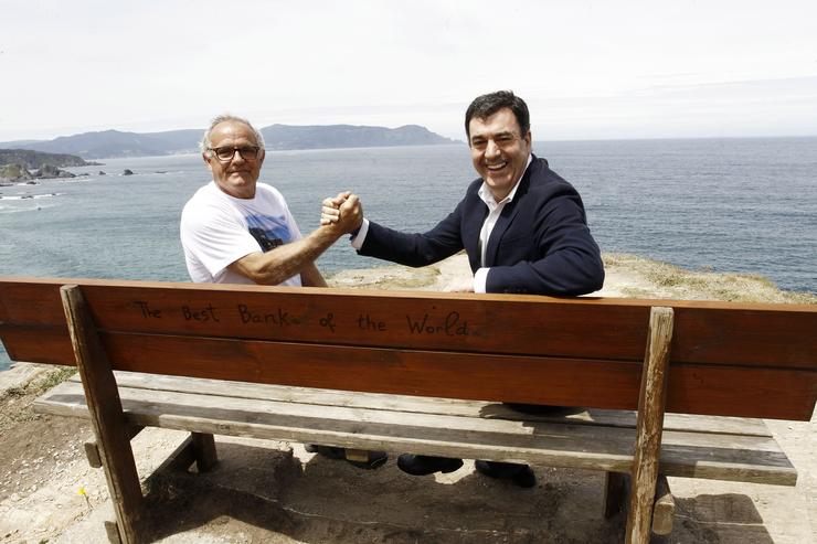 Ortigueira (A Coruña) conmemora o décimo aniversario de 'O mellor banco do mundo'. XUNTA DE GALICIA 