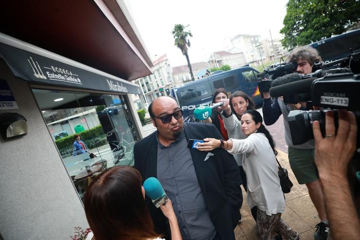 Sinaí Giménez chega ao xulgado do Penal 2 de Pontevedra ao xuízo por unha liorta entre os clans xitanos dos Morones e os Zamoranos ocorrida o 16 de outubro de 2015. Beatriz Ciscar - Europa Press