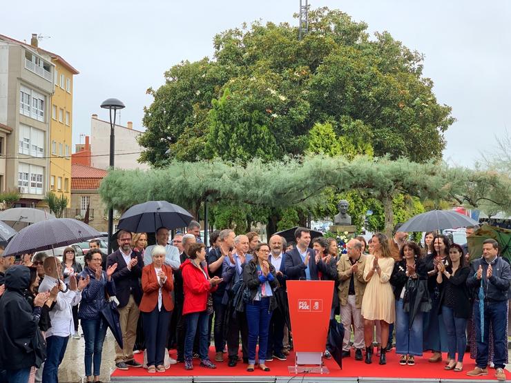 Os socialistas galegos homenaxean a Castelao en Rianxo con motivo da celebración do Día de Galicia 