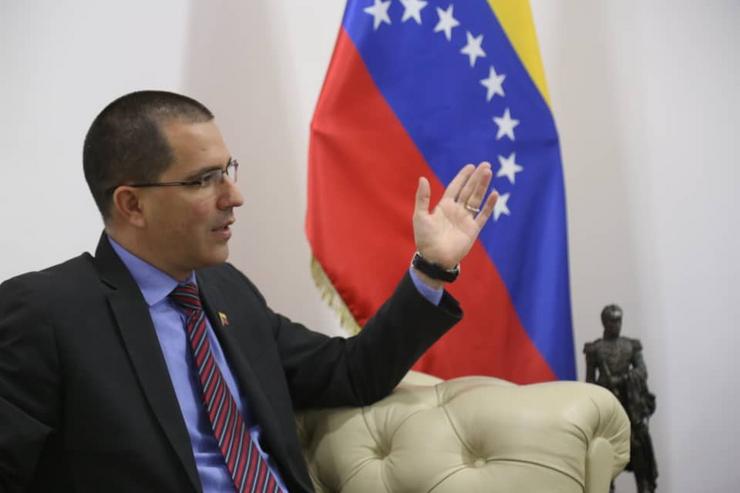 Jorge Arreaga, xefe da diplomacia de Venezuela / L.P.L