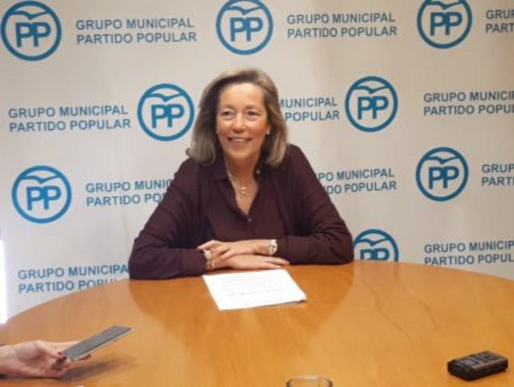 Rosa Gallego, voceira do PP na Coruña 