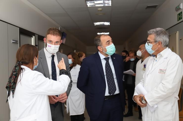 O Conselleiro de Sanidade visita as novas instalacións da PAC de Cee.. XUNTA / Europa Press