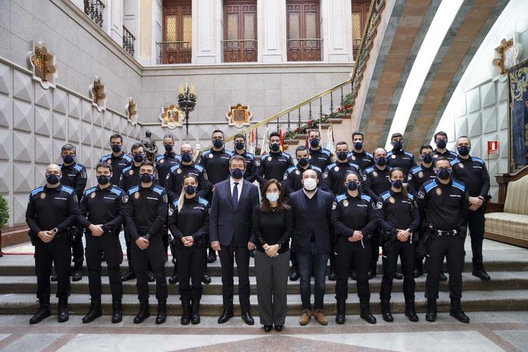 Incorporación de novos axentes á Policía Local da Coruña. ANDY PEREZ / Europa Press