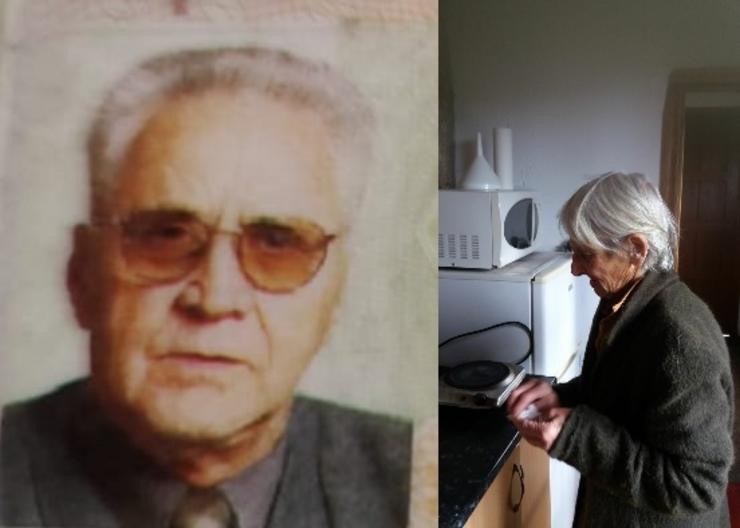 Anciáns desaparecidos en Bande e Amoeiro, na provincia de Ourense: José García Prieto e María del Carmen Rodríguez Almansa.. CEDIDAS/DIFUNDIDAS POR GARDA CIVIL / Europa Press