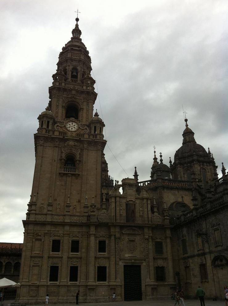 Vista da Torre do Reloxo da Catedral de Santiago. EUROPA PRESS - Arquivo 