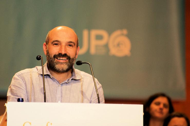 Néstor Rego, secretario xeral da UPG. UPG - Arquivo 