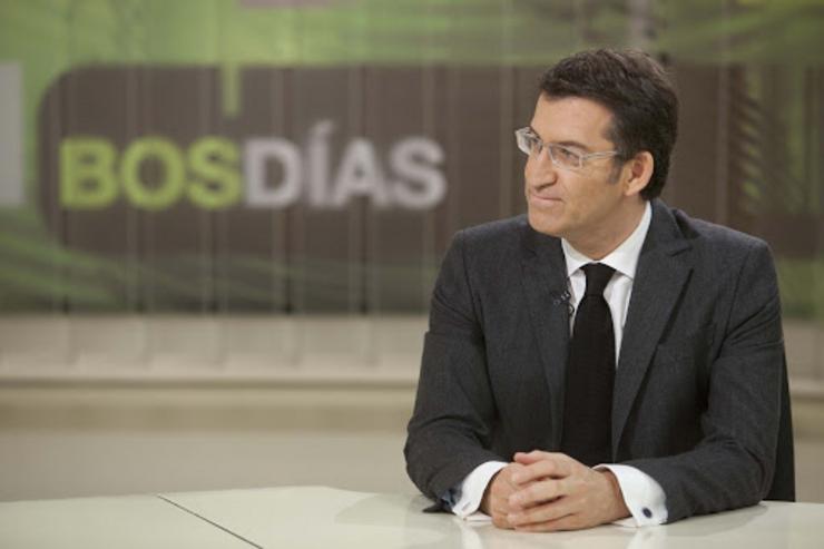 Entrevista de Feijóo na Televisión de Galicia ( TVG ) 