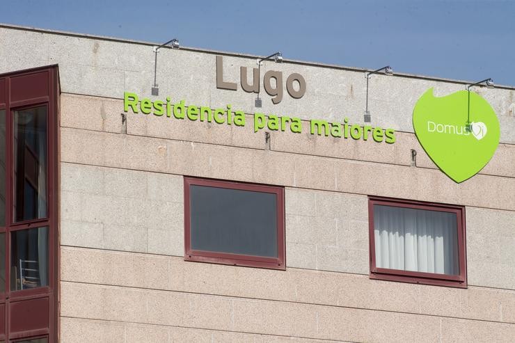 Fachada da residencia de maiores DomusVi de Outeiro de Rei en Lugo.. Carlos Castro - Europa Press / Europa Press