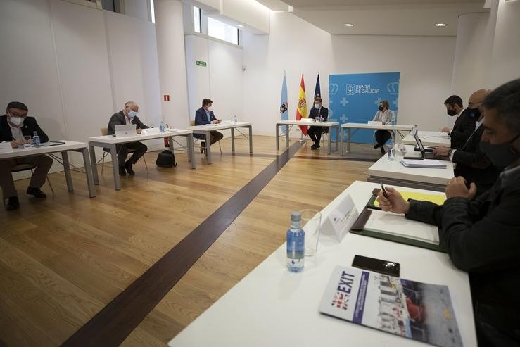 Constitución do grupo de traballo posBrexit no Consello Galego de Pesca, presidido por Alberto Núñez Feijóo 