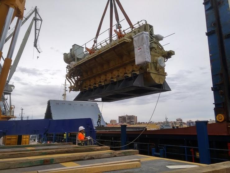 Proceso de construción dos buques AOR para a Armada australiana nos estaleiros de Navantia Ferrol. NAVANTIA  - Arquivo