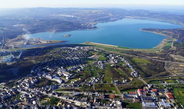 Arquivo - Vista aérea das Pontes (A Coruña), un dos proxectos de Endesa, que restaurou 5.000 hectáreas en zonas de impacto da súa actividade mineira en España e plantou 1,5 millóns de árbores.. ENDESA - Arquivo