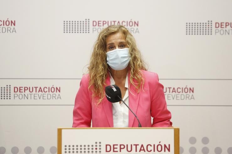 A presidenta da Deputación de Pontevedra, Carmela Silva.. RAFA ESTEVEZ/DEPUTACIÓN DE PONTEVEDRA