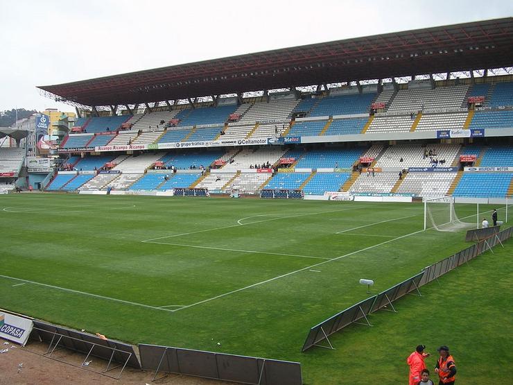 Estadio de Balaídos, en Vigo 