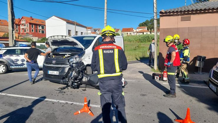 Accidente de tráfico en Ribeira (A Coruña).. CONCELLO DE RIBEIRA 
