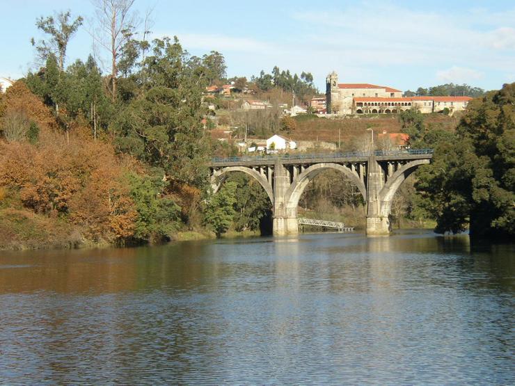 Río Lérez ao seu paso por Pontevedra 