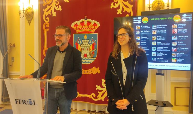 Unha vintena de locais de hostalaría de Ferrol participan estes días nun concurso de tapas a un prezo de tres euros. CONCELLO DE FERROL / Europa Press