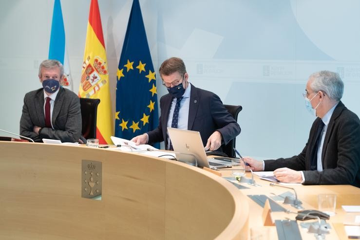 Reunión do Consello da Xunta. DAVID CABEZÓN @ XUNTA / Europa Press