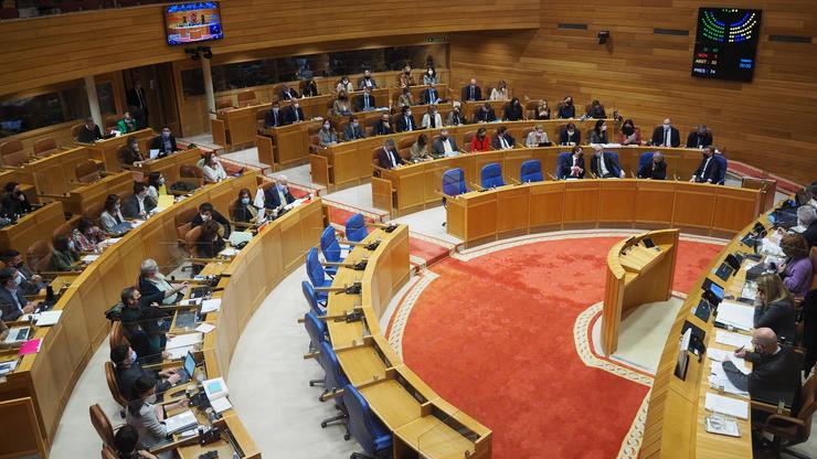 Votación do Parlamento de Galicia