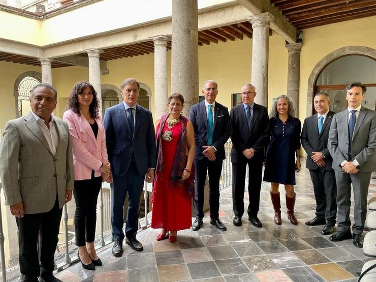 As Cidades Patrimonio da Humanidade de España e México fortalecen as súas relacións. GRUPO CIDADES PATRIMONIO DA HUMANIDADE DE ESPAÑ 