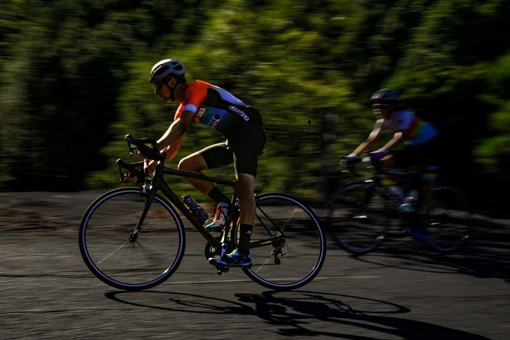 Dous ciclistas nunha carreira ciclodeportiva / Kike Recuncho - Europa Press
