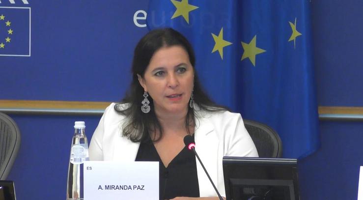 A eurodeputada do BNG Ana Miranda / BNG EUROPA