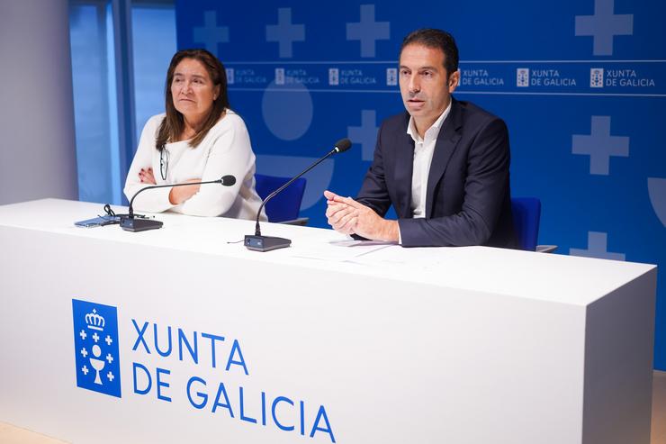 Ana Ortiz e Alfonso Villares este martes en Vigo 