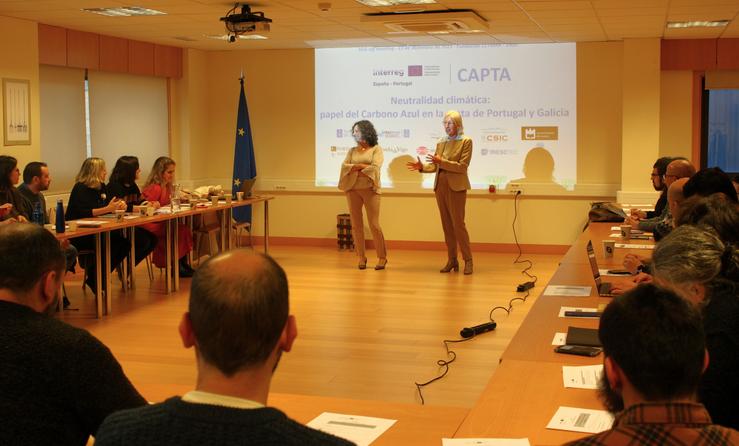 Reunión de lanzamento de Capta, en Vigo. XUNTA / Europa Press
