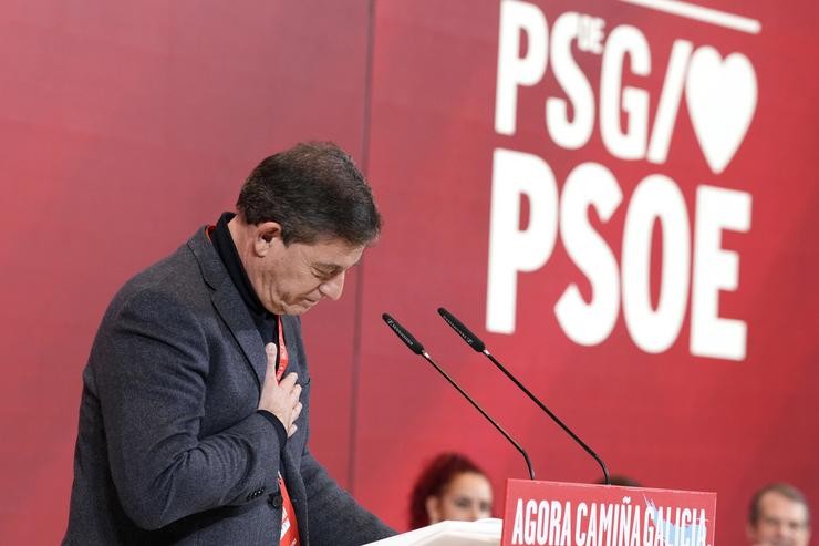 O deputado do PSOE e candidato do PSdeG á Xunta, José Ramón Gómez Besteiro / Álvaro Ballesteros - Europa Press
