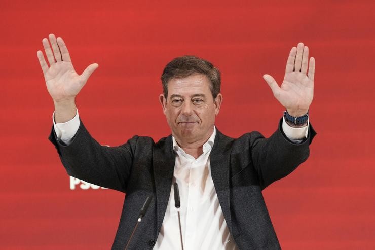 O deputado do PSOE e candidato do PSdeG á Xunta, Xosé Ramón Gómez Besteiro 