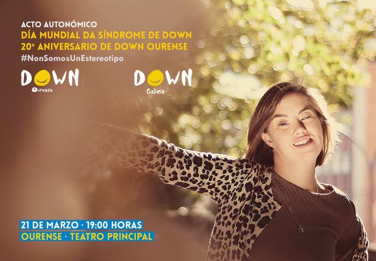 Acto central Galicia Día Mundial da Síndrome de Down pasado. DOWN GALICIA